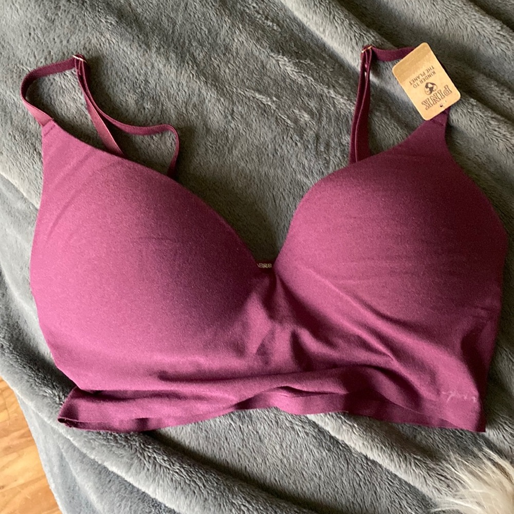 Wireless push up T-shirt bra